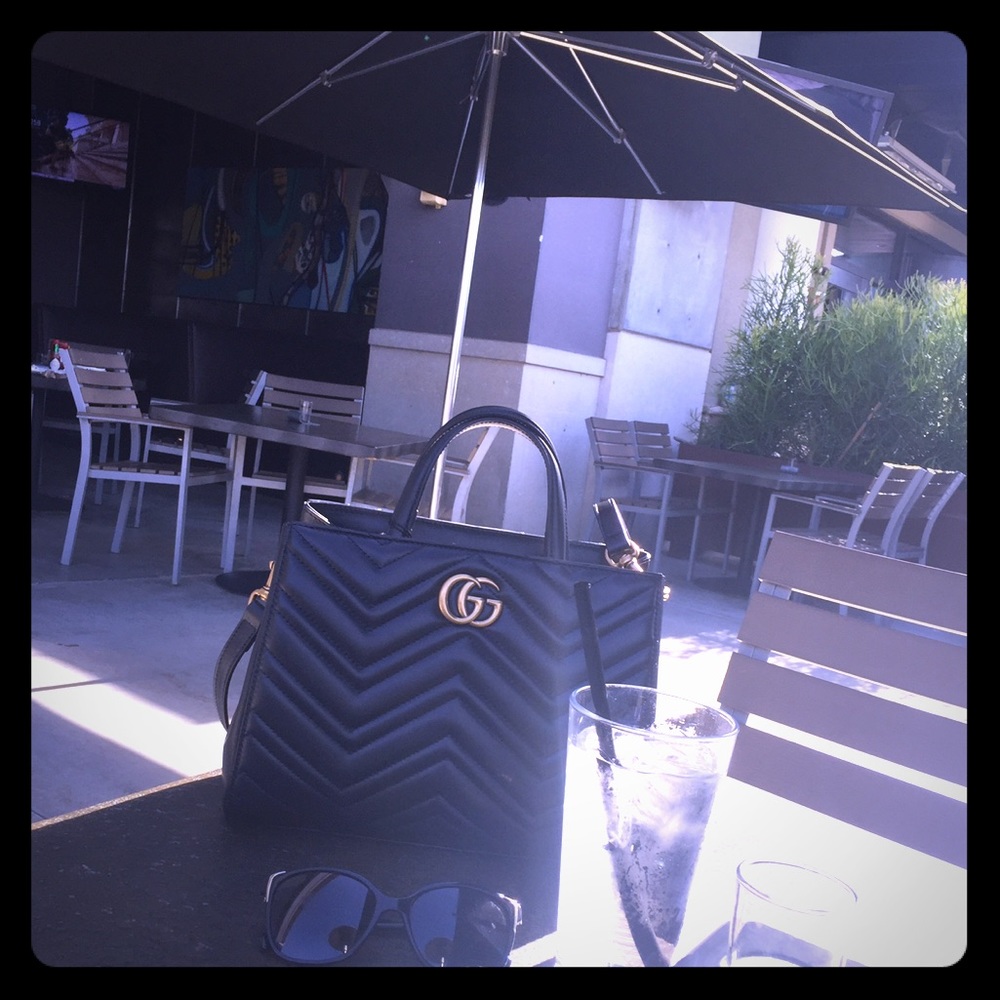 Gucci marmont top handle,